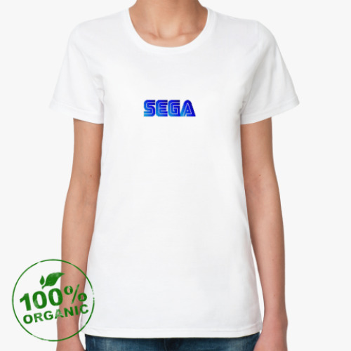 Женская футболка из органик-хлопка SEGA