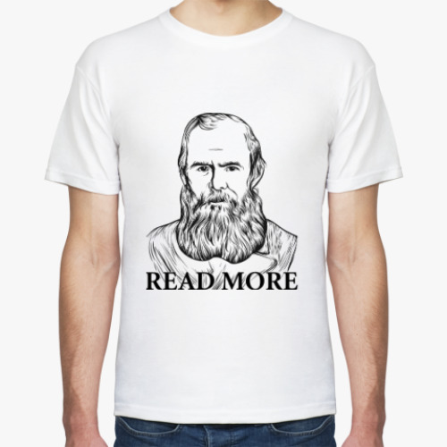 Футболка Достоевский 'Read More'