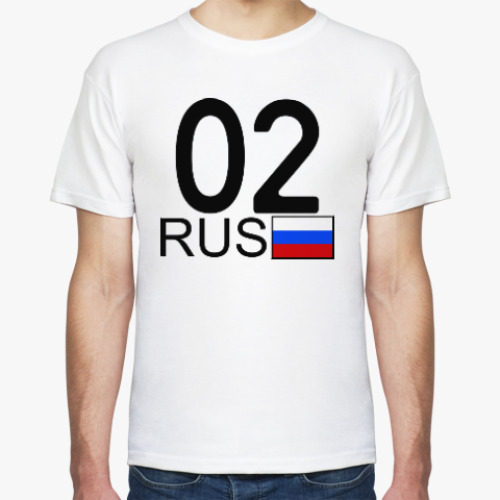 Футболка 02 RUS (A777AA)