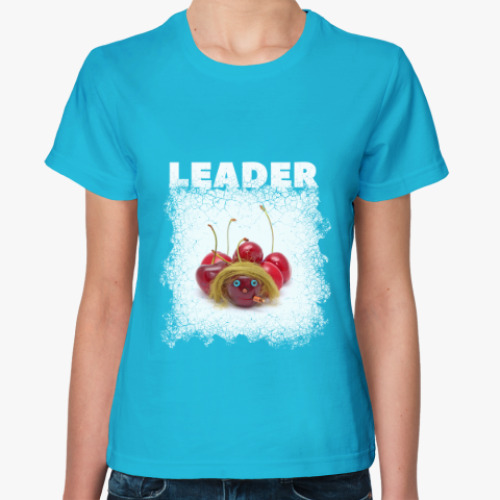 Женская футболка Лидер