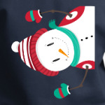 Новогодний снеговик