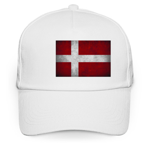 Кепка бейсболка 'Датский флаг'
