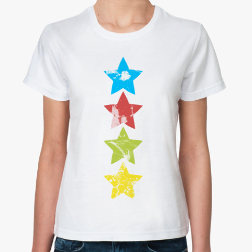 Классическая футболка Color stars