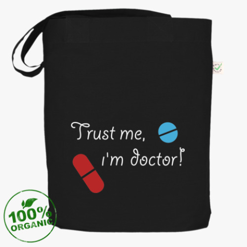 Сумка шоппер Trust me, i`m doctor