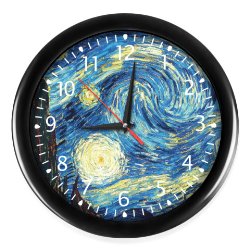 Часы Звездная ночь, Ван Гог.