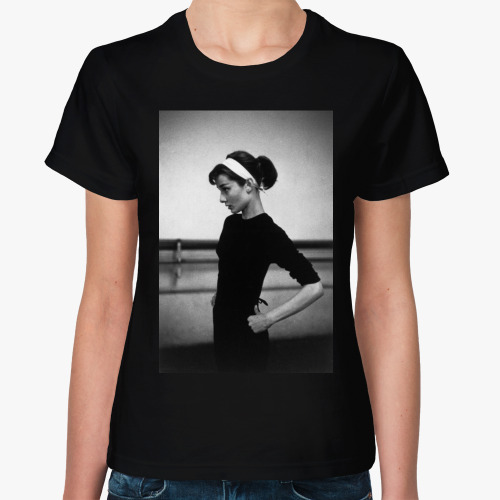 Женская футболка Одри Хепберн / Audrey Hepburn