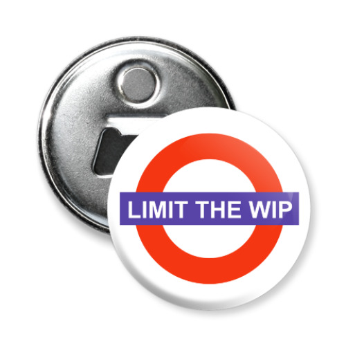 Магнит-открывашка Limit The WIP