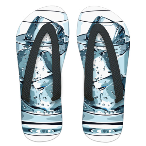 Шлепанцы (сланцы) Glass with Ice