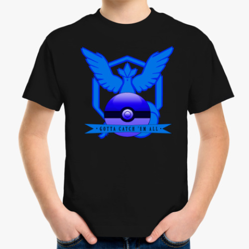 Детская футболка Pokemon GO/Покемон ГО/Mystic child