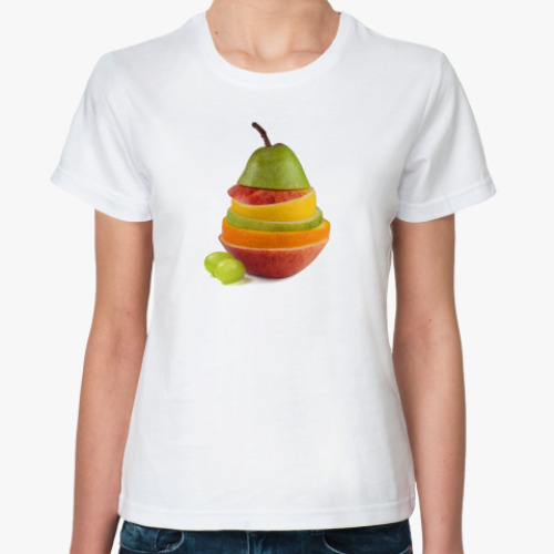Классическая футболка Creative fruits