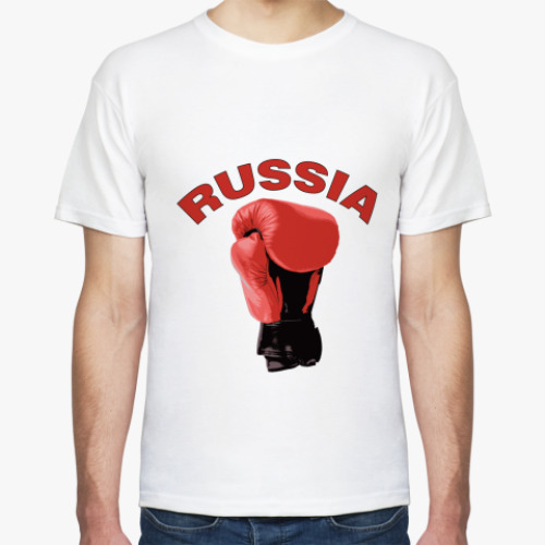 Футболка  Россия бокс