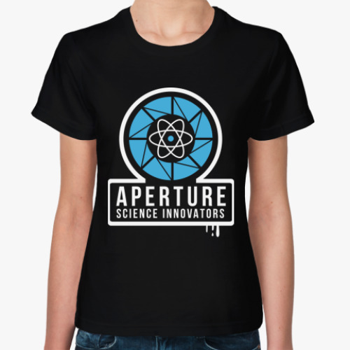 Женская футболка  'Apreture'