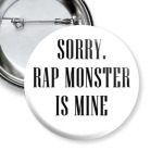 Sorry. Rap Monster is mine