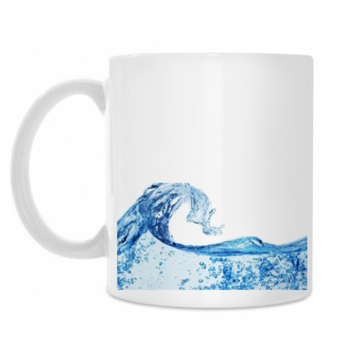 Кружка Вода сверху