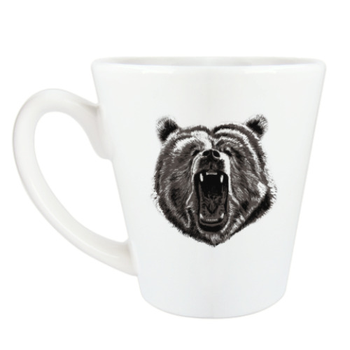 Чашка Латте Медведь