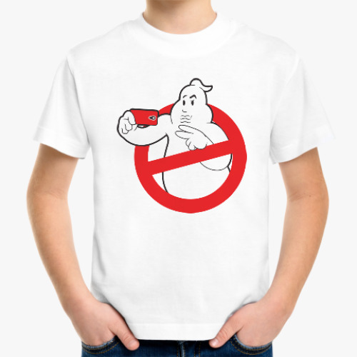 Детская футболка Ghost Busters Selfie