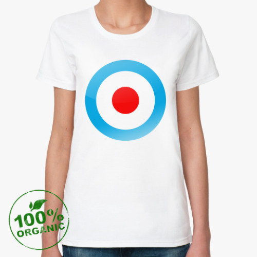Женская футболка из органик-хлопка Royal Air Force UK