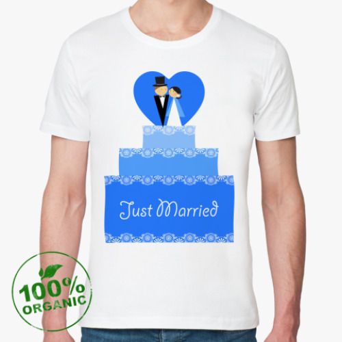 Футболка из органик-хлопка Just Married