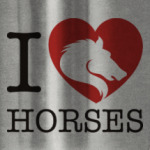 I love horses! Люблю лошадей!