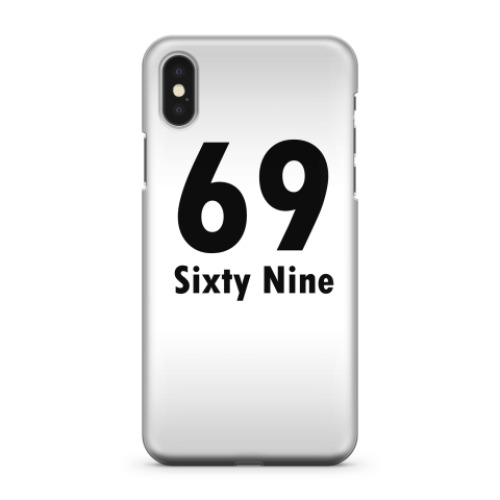 Чехол для iPhone X sixty nine