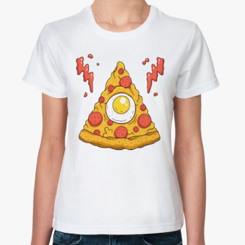 Классическая футболка Пицца, Pizza