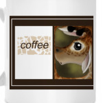 Кофейный жираф