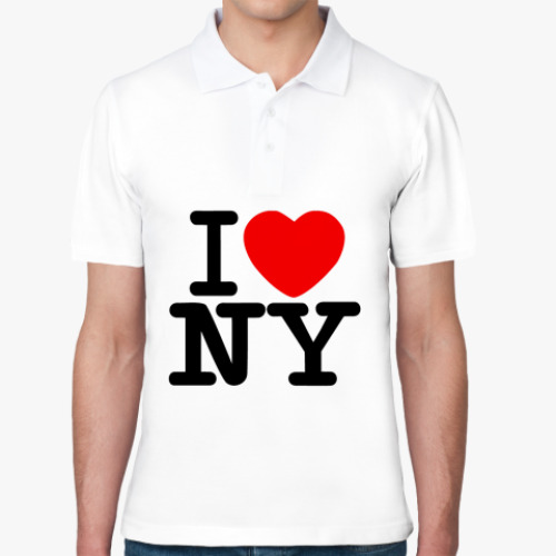 Рубашка поло Люблю Нью-Йорк