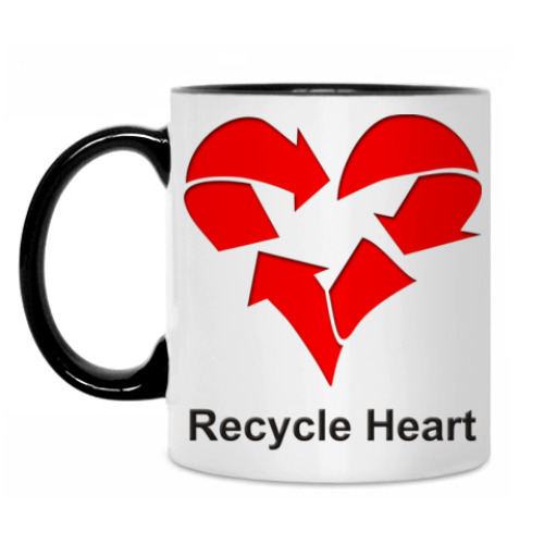 Кружка Recycle Heart