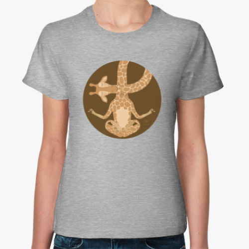 Женская футболка Animal Zen: G is for Giraffe