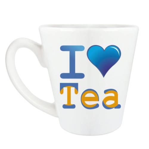 Чашка Латте Я люблю Чай
