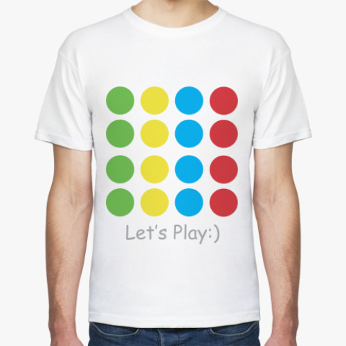 Футболка Let's Play Twister!