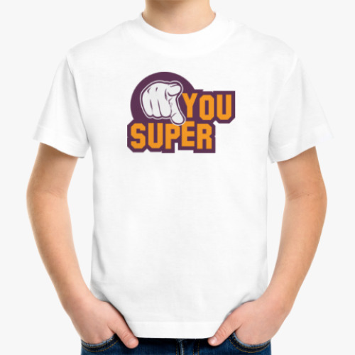 Детская футболка U Super