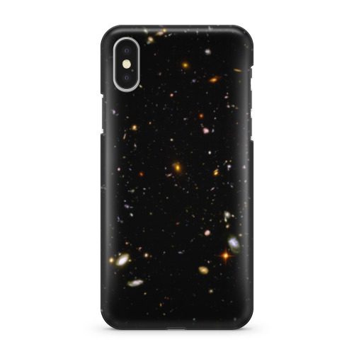 Чехол для iPhone X Вселенная. Галактики. Космос.