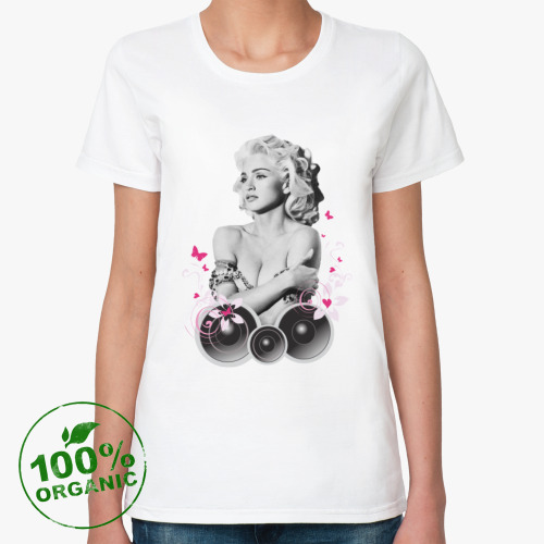 Женская футболка из органик-хлопка Madonna