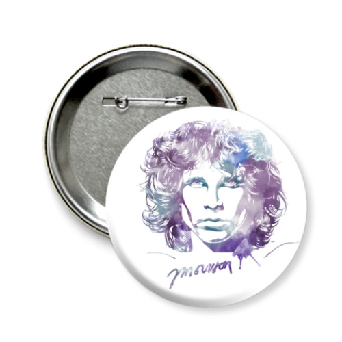 Значок 58мм Джим Мооррисон - The Doors