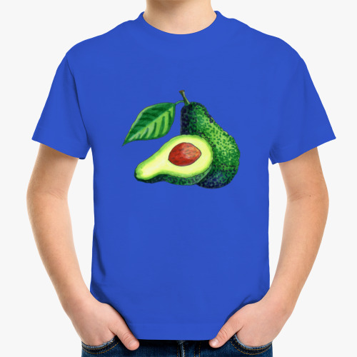 Детская футболка "Солнечный авокадо"