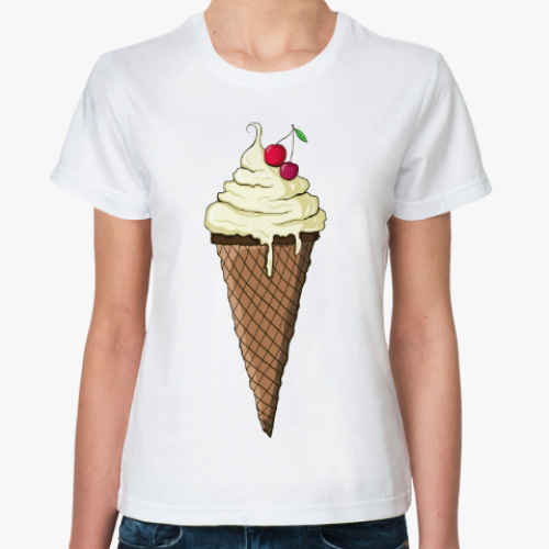 Классическая футболка Мороженое