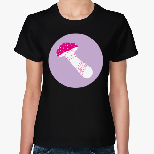 Женская футболка Mushroom / Грибочек