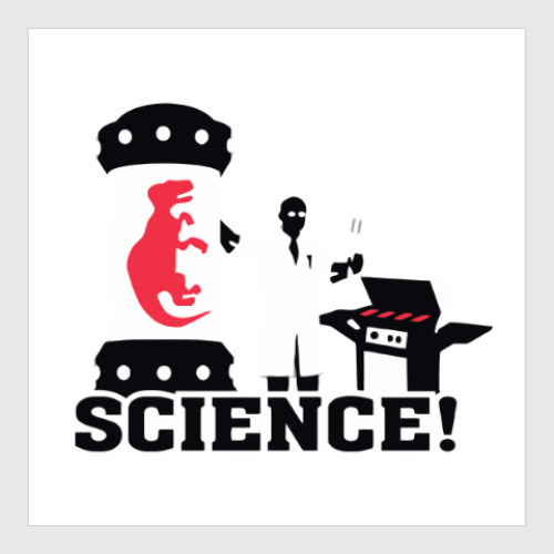Постер dinoMeat Science!