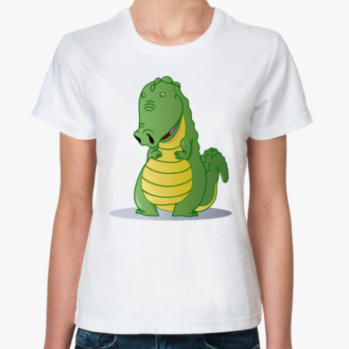 Классическая футболка крокодильчик