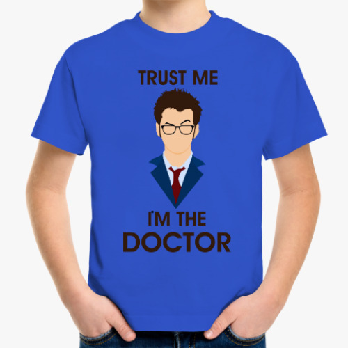 Детская футболка im the doctor