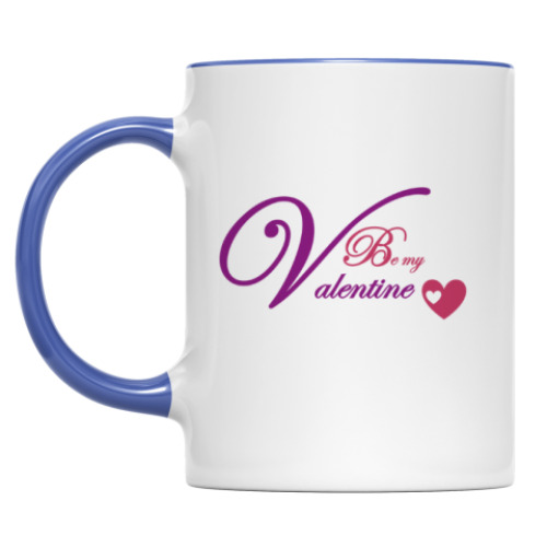 Кружка Be my Valentine