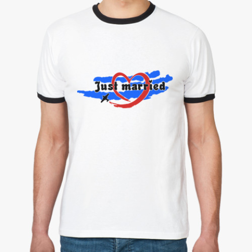 Футболка Ringer-T Just Married