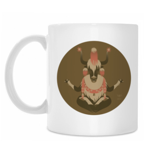 Кружка Animal Zen: Y is for tibet Yak