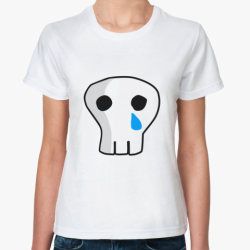 Классическая футболка Emokid Skull