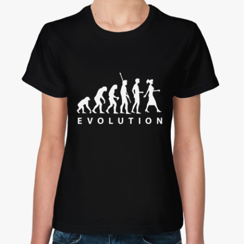 Женская футболка EVOLUTION