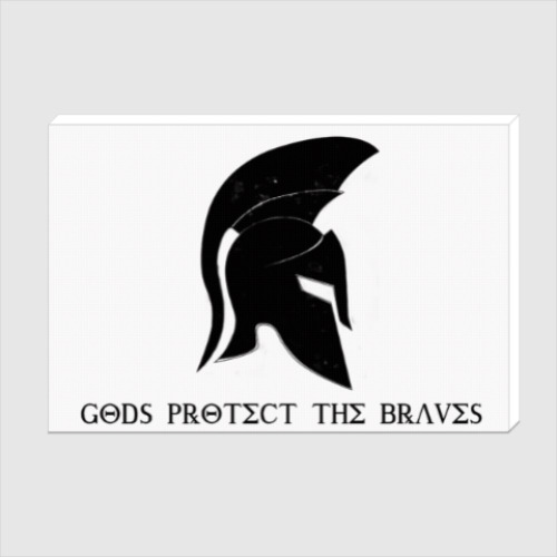 Холст Gods protect the braves