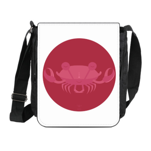 Сумка на плечо (мини-планшет) Animal Zen: C is for Crab