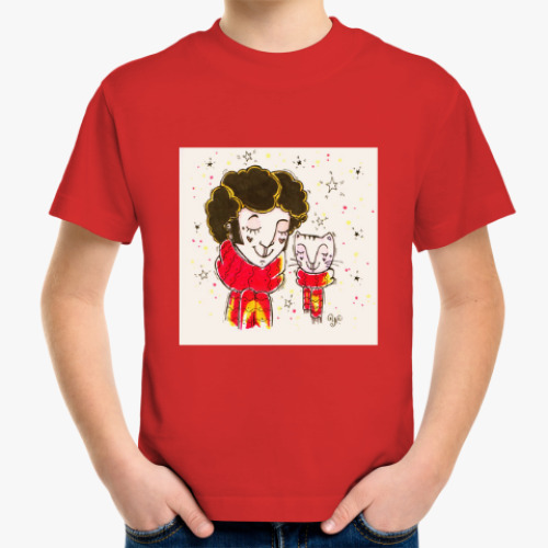 Детская футболка Пушкин