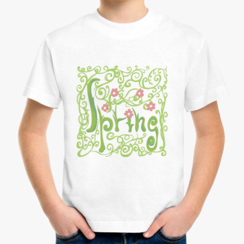 Детская футболка Spring